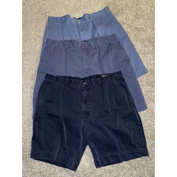 Lot of 3 Polo Ralph Lauren Shorts Men’s 38 Classic Fit, Chino, & Tyler Pleated - Picture 1 of 14